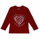 Bodycare Girls Round Neck Full Sleeves Printed Tshirt