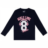 Bodycare Girls Round Neck Full Sleeves Printed Tshirt