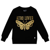 Girls Round Neck Full Sleeves Printed Sweatshirt with Comfortable Winter Casual Styling and Regular Use Appeal