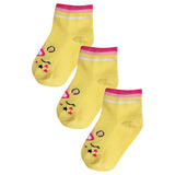 Bodycare Girls Printed Socks Pack Of 3