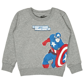 Baby Boys Avengers Sweatshirt Round Neck Full Sleeves - Bodycare