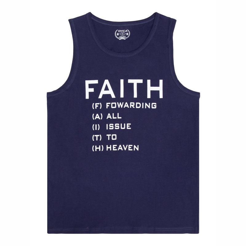 Dyca Mens Round Neck Sleeveless Tshirt