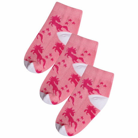 Bodycare Girls Printed Socks Pack Of 3