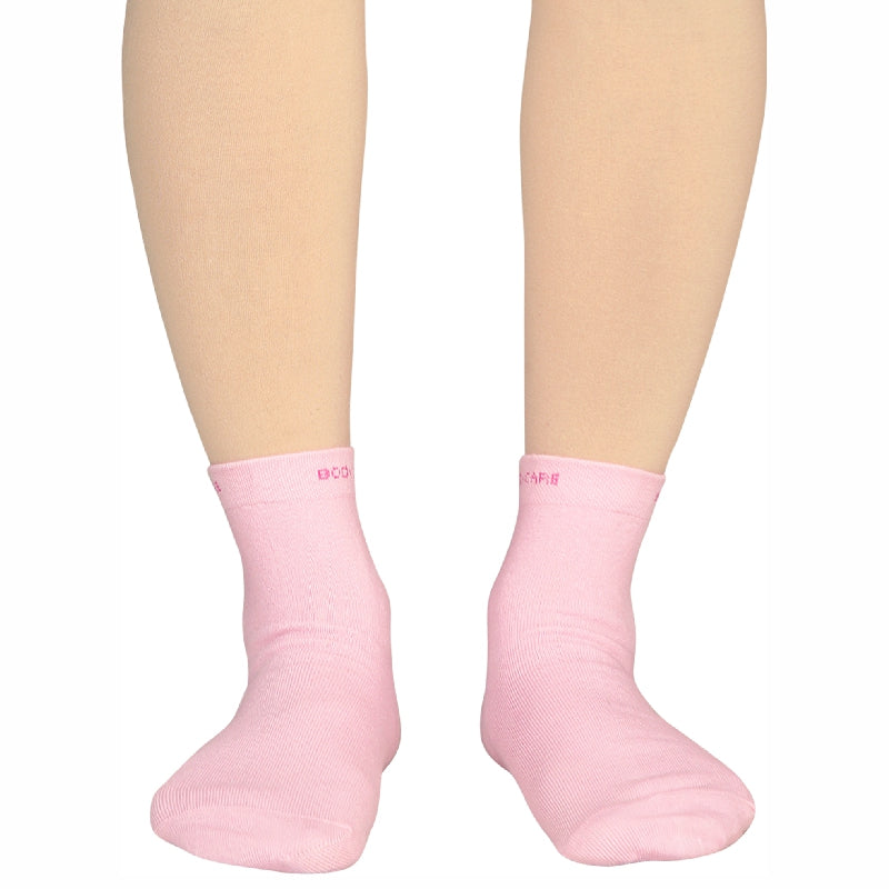 Bodycare Womens Mid Calf Solid Socks Pack Of 3