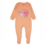 Girls Peppa Pig Romper Round Neck Full Sleeves - Bodycare