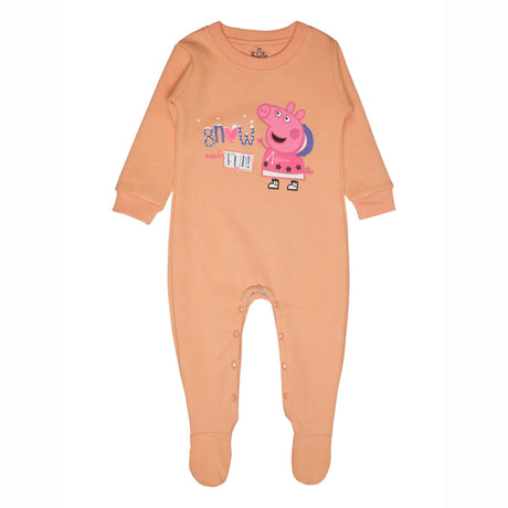 Girls Peppa Pig Romper Round Neck Full Sleeves - Bodycare