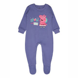 Girls Peppa Pig Romper Round Neck Full Sleeves - Bodycare