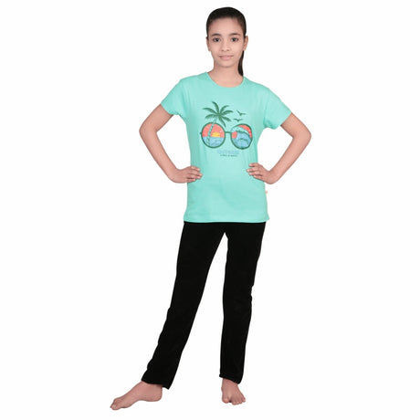 Bodycare Girls Round Neck Half Sleeves Tshirt