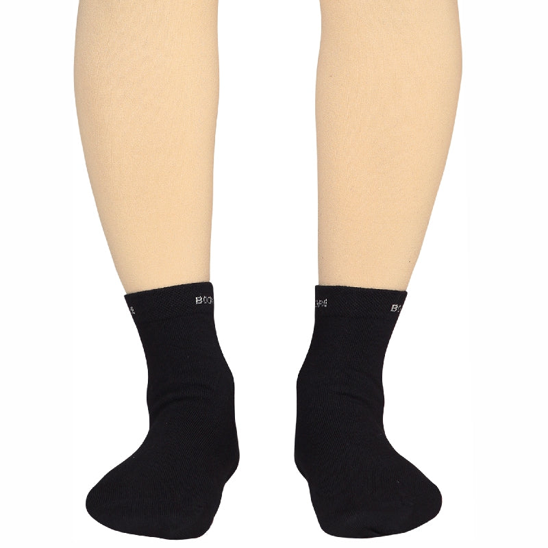 Bodycare Womens Mid Calf Solid Socks Pack Of 3