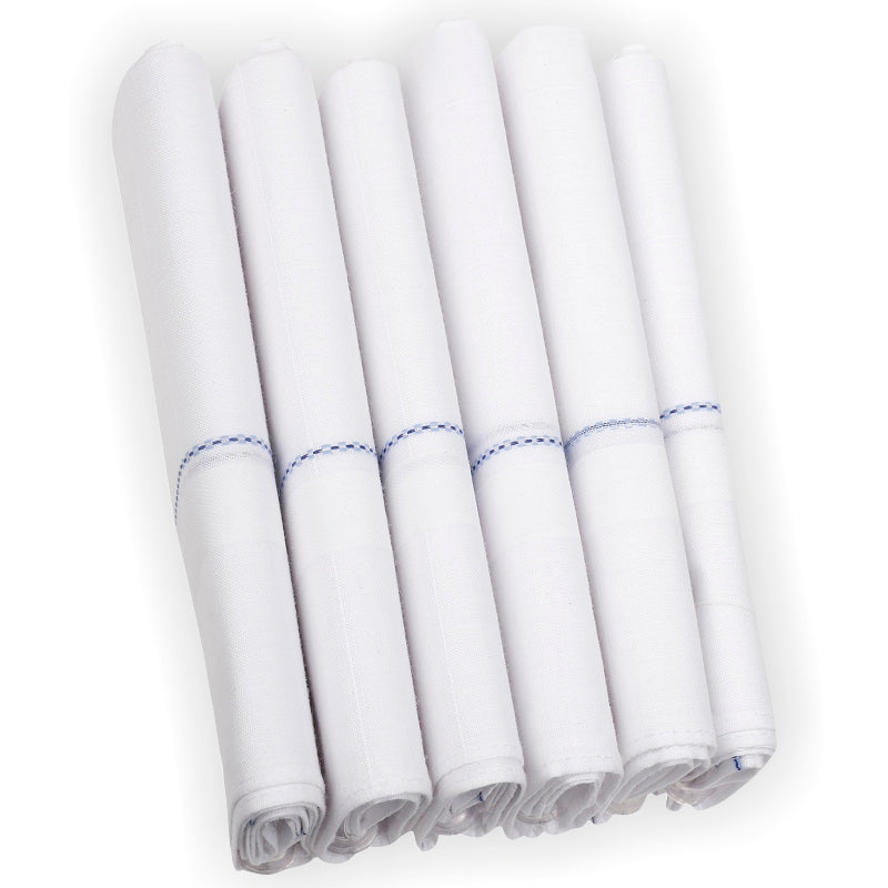 Men Cotton Handkerchief Pack of 6 - Bodycare