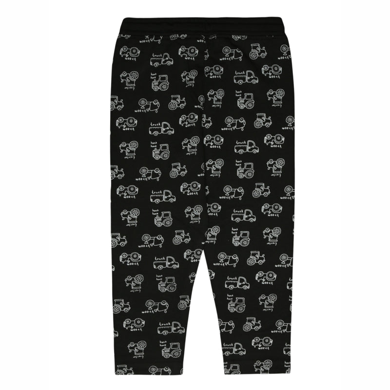 Boys Printed Track Pant for Casual Wear, Lounge Comfort, Easy Movement and Regular Wardrobe Use - Pack of 1