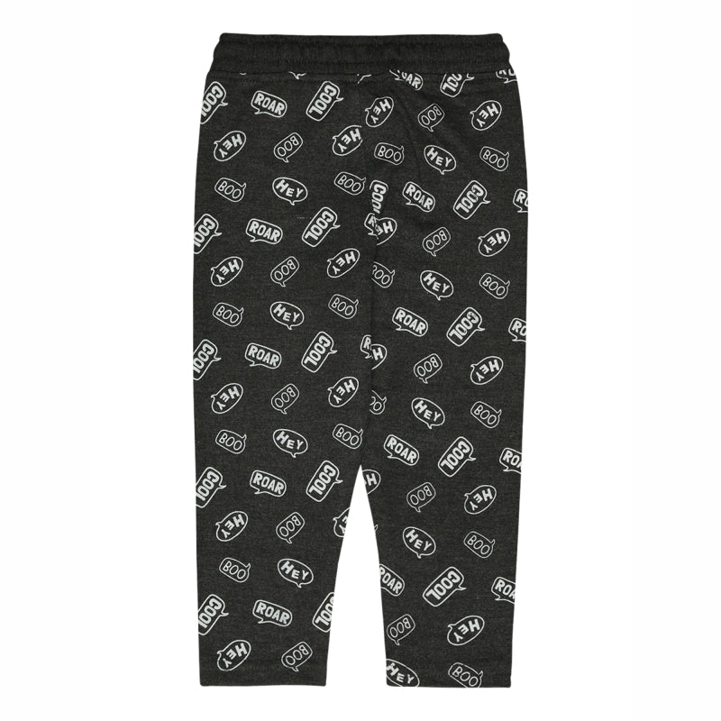 Boys Printed Track Pant for Casual Wear, Lounge Comfort, Easy Movement and Regular Wardrobe Use - Pack of 1