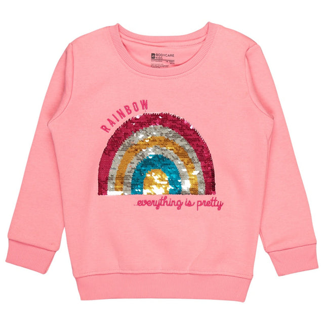 Baby Girls Sweatshirt Round Neck Full Sleeves - Bodycare