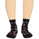 Bodycare Womens Mid Calf Printed Socks Pack Of 2