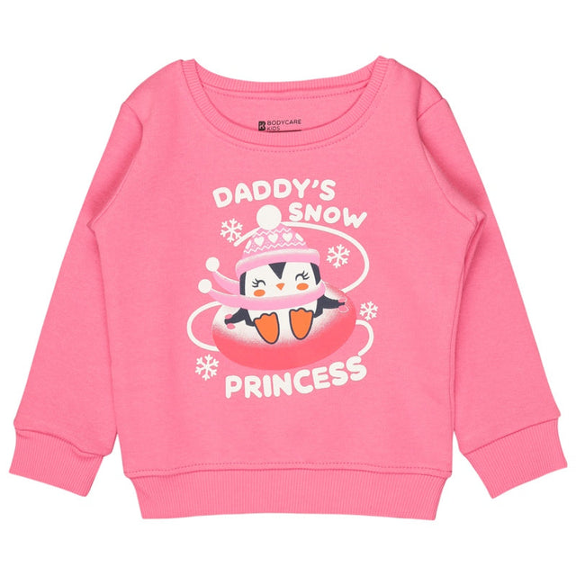 Baby Girls Sweatshirt Round Neck Full Sleeves - Bodycare