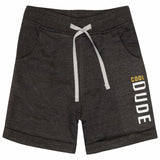 Boys Solid Shorts with Easy Pull-On Comfort for Casual Wear, Lounge Wear and Everyday Movement - Pack of 2
