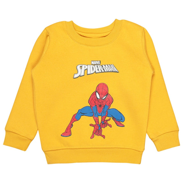 Baby Boys Avengers Sweatshirt Round Neck Full Sleeves - Bodycare