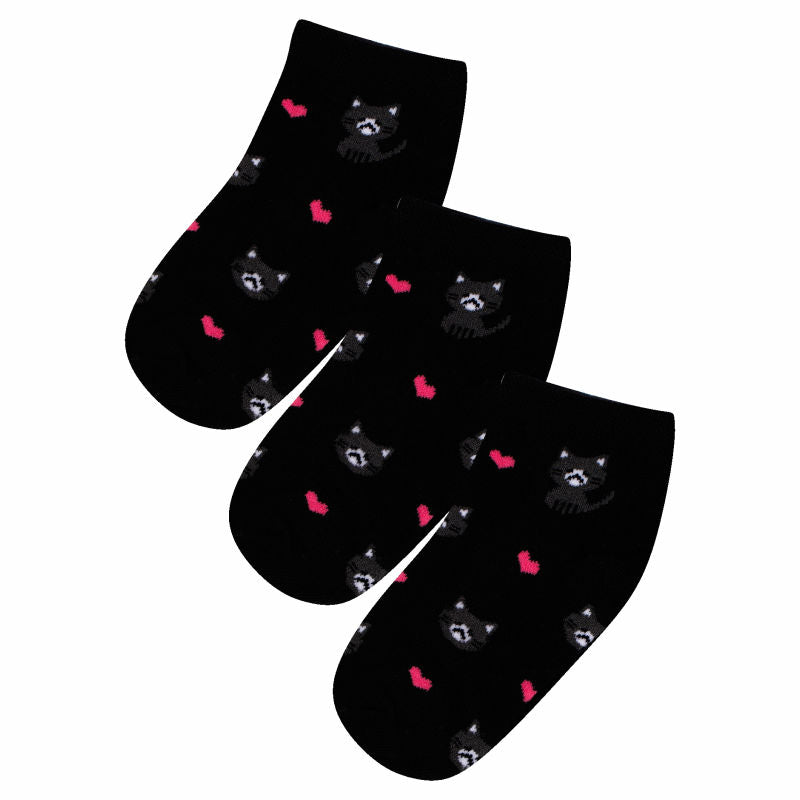Bodycare Girls Printed Socks Pack Of 3