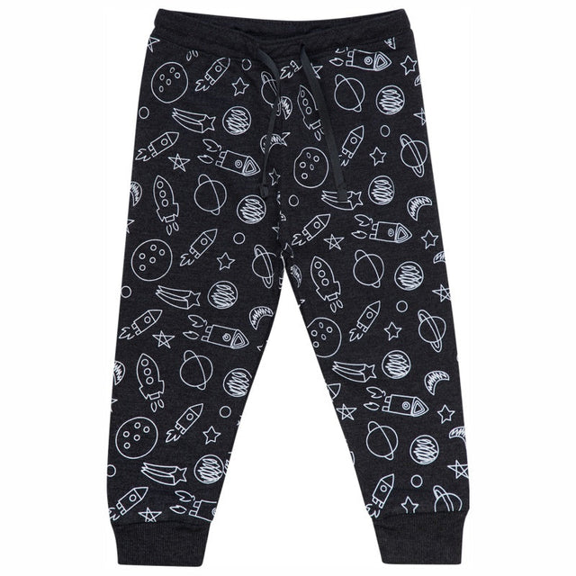 Baby Boys Printed Track Pant for Comfortable Casual Dressing, Lounge Wear and Easy Everyday Movement - Pack of 1