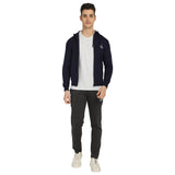 DYCA Men Fleece Jacket Front Open Full Sleeves