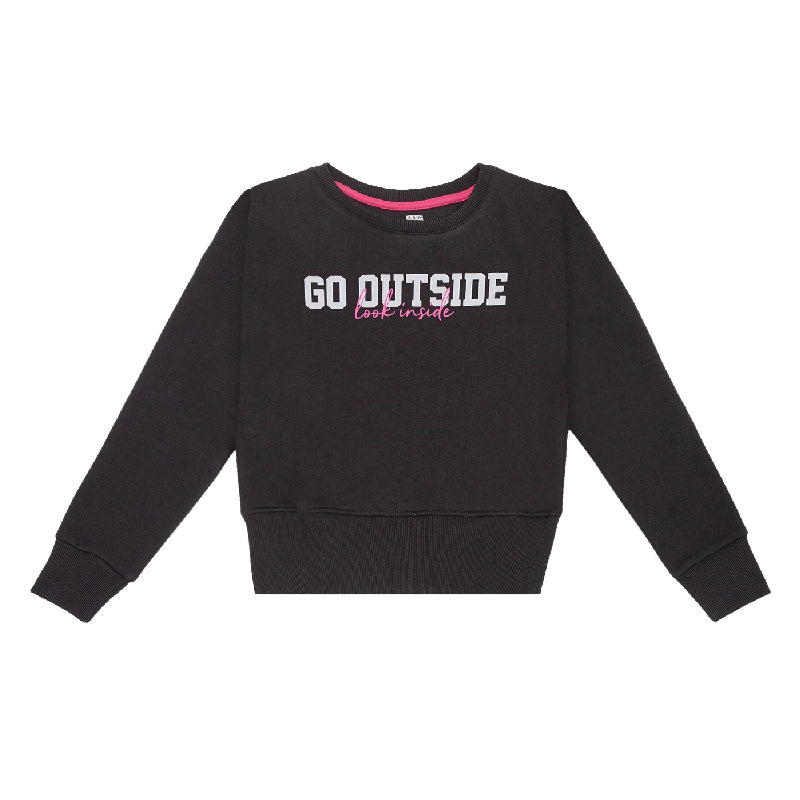 Bodycare Girls Round Neck Full Sleeves Sweat Shirt