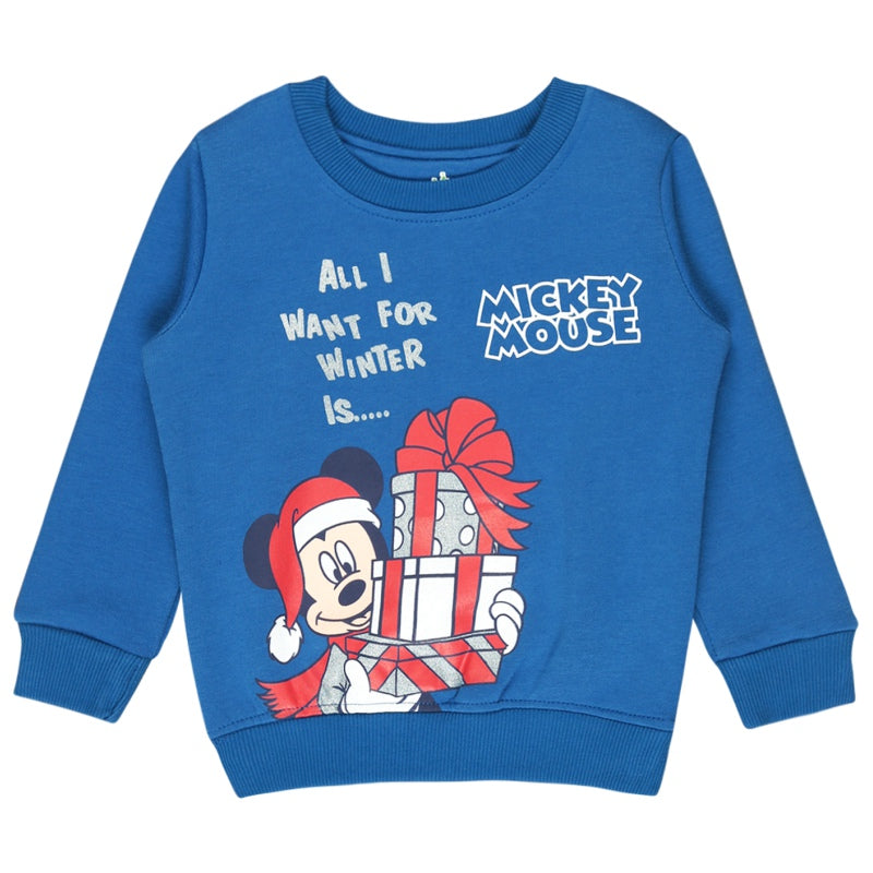 Bodycare Boys Fleece Mickey & Friends Printed Sweat Shirt