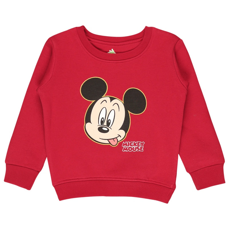 Bodycare Boys Fleece Mickey & Friends Printed Sweat Shirt