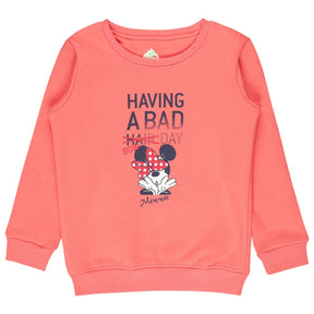 Baby Girls Minnie & Friends Sweatshirt Round Neck Full Sleeves - Bodycare