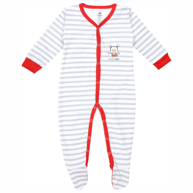 Unisex Baby Romper Front Open Full Sleeves - Bodycare