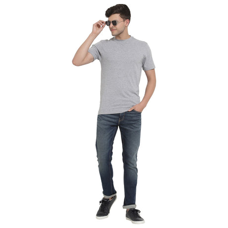Men T-Shirt Round Neck Half Sleeves