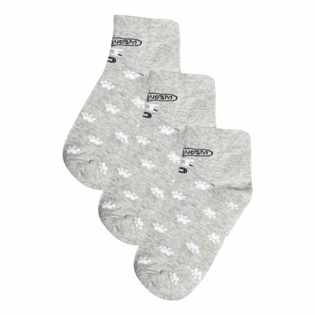 Bodycare Girls Printed Socks Pack Of 3