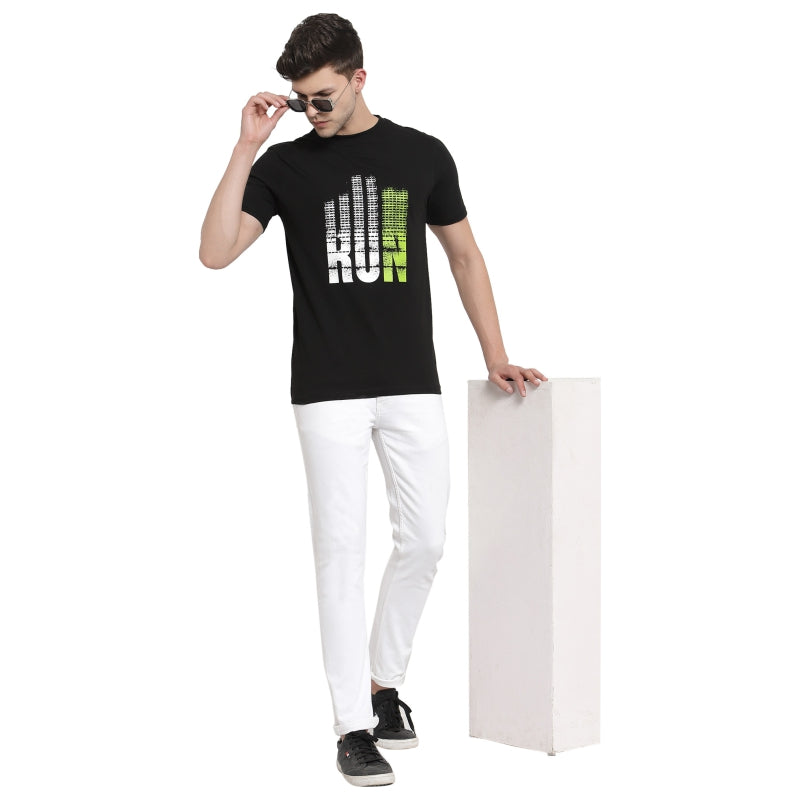 Men T-Shirt Round Neck Half Sleeves - Bodycare