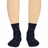 Bodycare Womens Mid Calf Printed Socks Pack Of 2