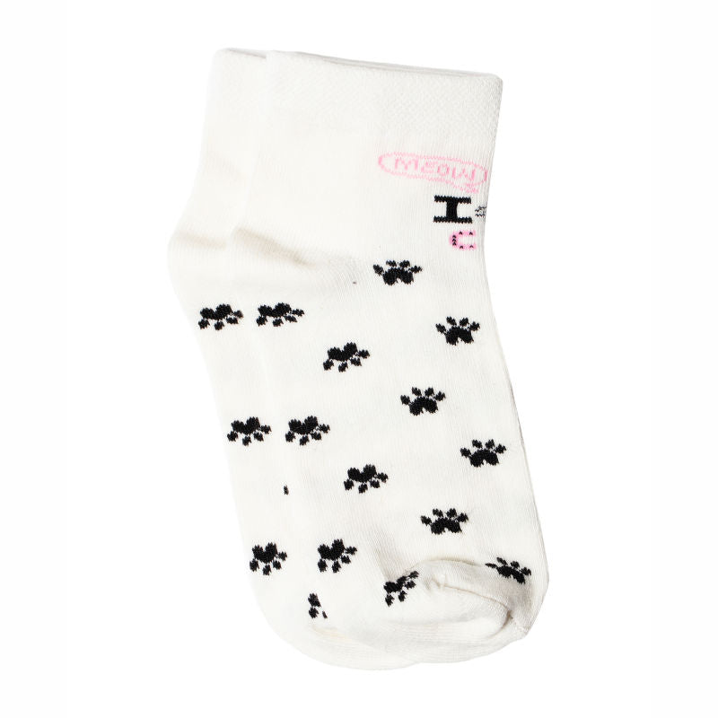 Bodycare Girls Printed Socks Pack Of 3