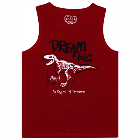 DYCA Boys Round Neck Sleeveless Tshirt