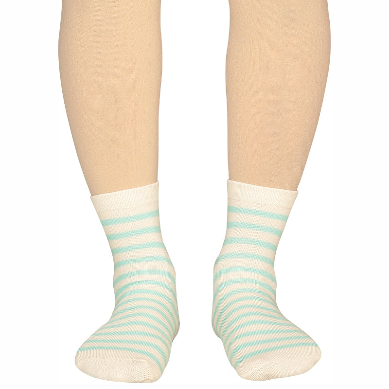 Bodycare Womens Mid Calf Printed Socks Pack Of 2