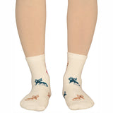 Bodycare Womens Mid Calf Printed Socks Pack Of 2