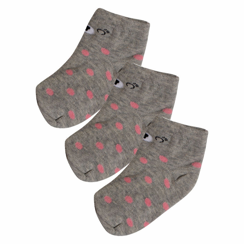 Bodycare Girls Printed Socks Pack Of 3