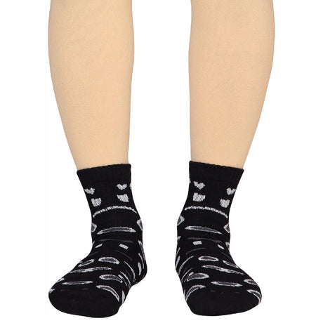 Bodycare Womens Mid Calf Printed Socks Pack Of 2