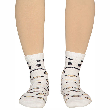 Bodycare Womens Mid Calf Printed Socks Pack Of 2