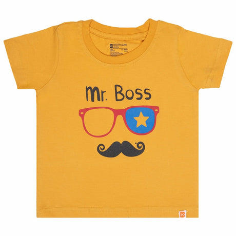 Baby Boys T-Shirt Round Neck Half Sleeves Pack of 2