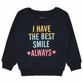 Baby Girls Sweatshirt Round Neck Full Sleeves - Bodycare