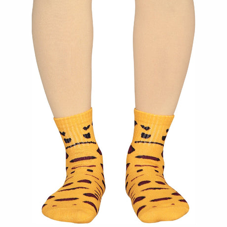 Bodycare Womens Mid Calf Printed Socks Pack Of 2