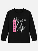 Girls Solid Round Neck Full Sleeve T-Shirt for Casual Wear, Comfortable Coverage and Everyday Wardrobe Use - Pack of 1