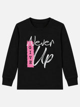 Girls Solid Round Neck Full Sleeve T-Shirt for Casual Wear, Comfortable Coverage and Everyday Wardrobe Use - Pack of 1