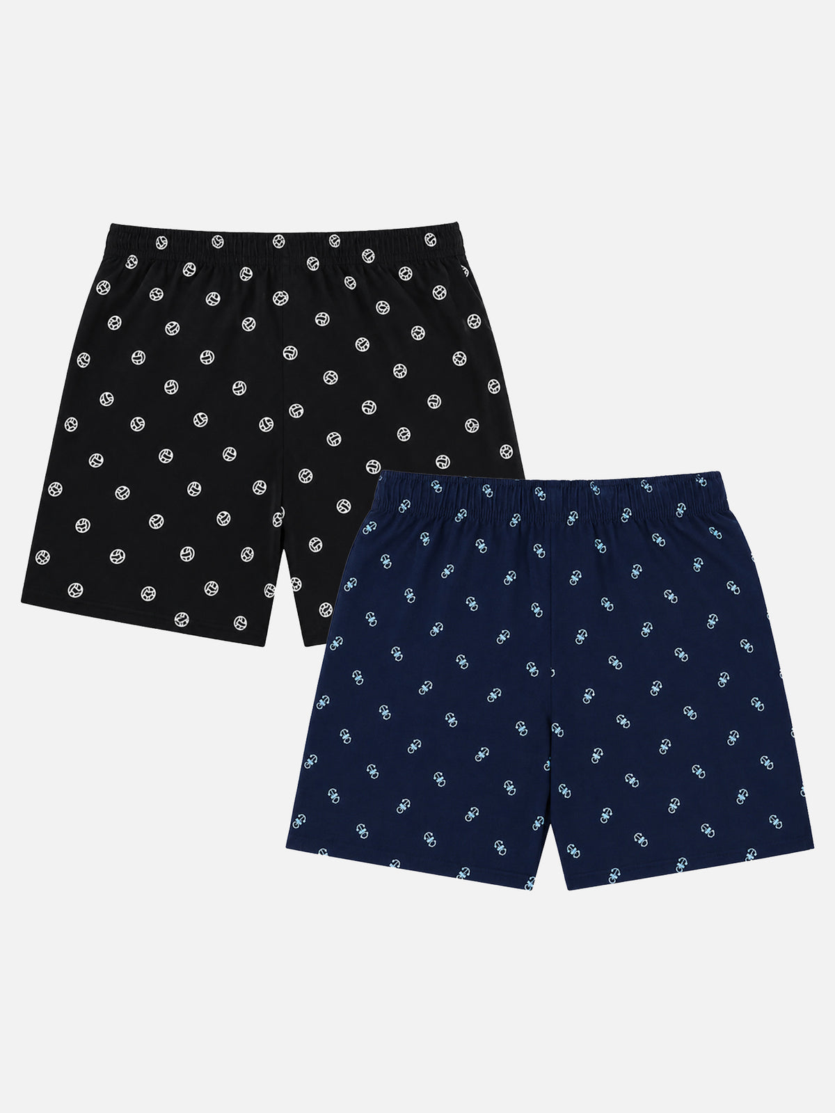 Boys Shorts for Everyday Comfort, Casual Wear, Easy Movement and Kids Wardrobe Essentials - Pack of 2