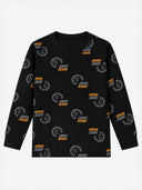 Boys Printed Round Neck Full Sleeve T-Shirt for Casual Wear, Comfortable Coverage and Everyday Wardrobe Use - Pack of 1