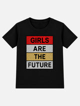 Girls Cotton Round Neck Half Sleeves T-Shirt for Casual Wear, Easy Movement and Everyday Wardrobe Use
