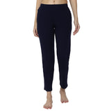 Women 100% Cotton Track Pant with Side Pockets and Solid Sports Jogger Styling for Workout, Gym and Active Wear