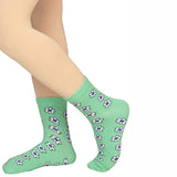 Bodycare Womens Mid Calf Printed Socks Pack Of 2